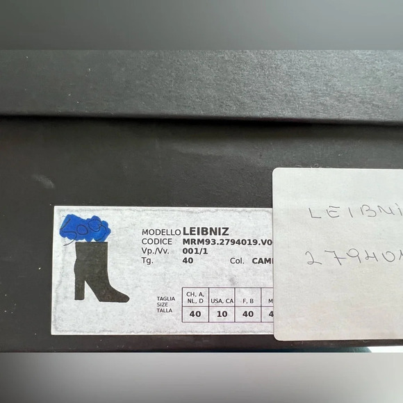 Marina Rinaldi Women's Leibniz Block Heel Suede Ankle Boots Leather Sz 40 US 10 - Picture 9 of 9